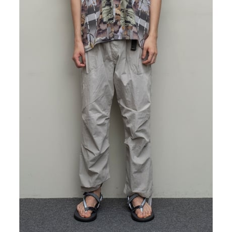 BAL / CRINKLE WIDE MOUNTAIN PANT / SAND BEIGE