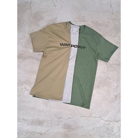 ZEPTEPI & Co. / SS TEE / WAYPOINT / MILITARY GREEN