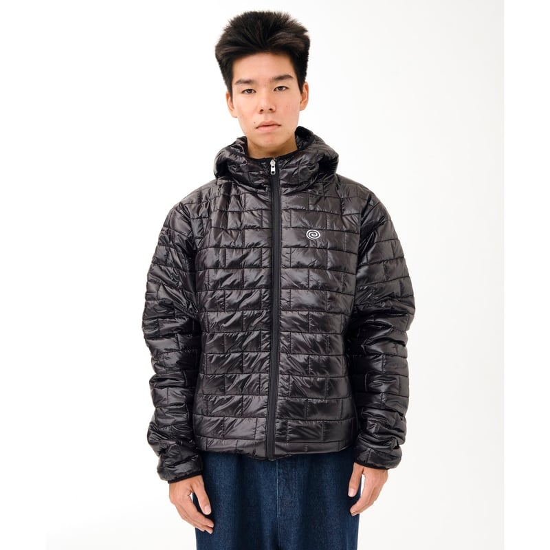 SOL soonerorlater / BRICK PUFFER JACKET / BLACK