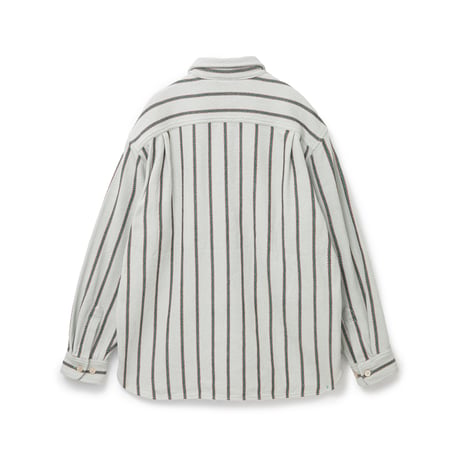 BoTT / JACQUARD STRIPE SHIRT / NATURAL