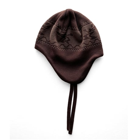 COMFORTABLE REASON / DUB EFFECT EAR FLAP / BROWN
