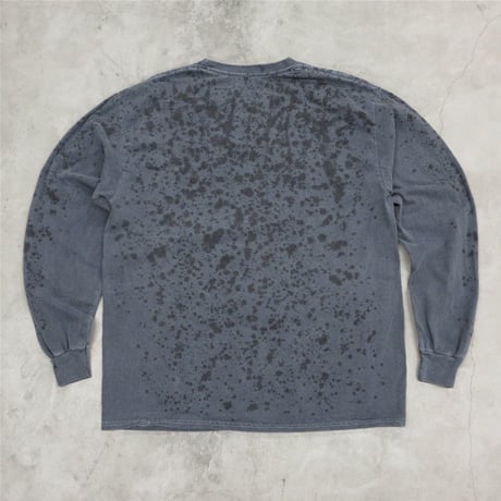 ZEPTEPI & Co. / LS TEE / RAINDROPS / GRAY