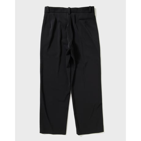 tone / TROPICAL WIDE SLACKS / NAVY