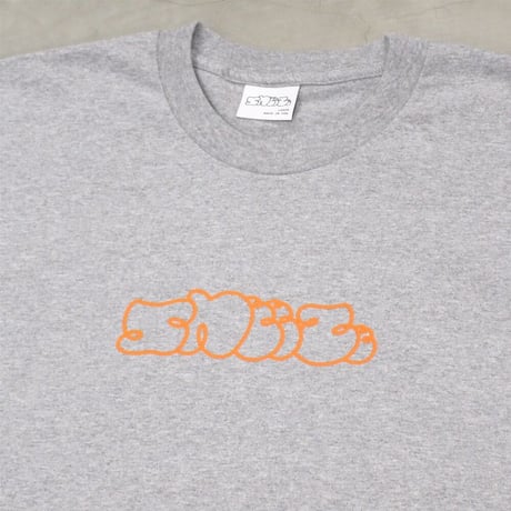 SNEEZE MAGAZINE / LOGO T-SHIRT / HEATHER GREY
