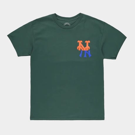 aNYthing / METS LOGO T-SHIRT / DARK GREEN