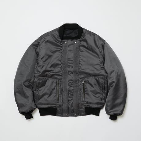 BAL / x SPIEWAK DOUBEL ZIP BOMBER JACKET / BLACK