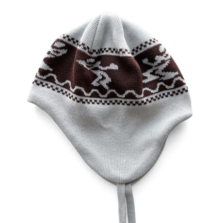 COMFORTABLE REASON / DUB EFFECT EAR FLAP / SILVER WHITE
