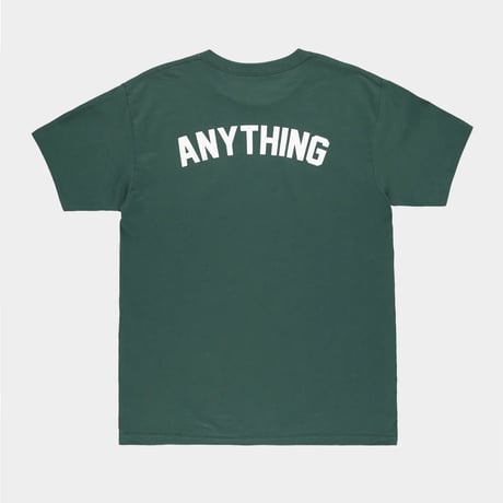 aNYthing / METS LOGO T-SHIRT / DARK GREEN