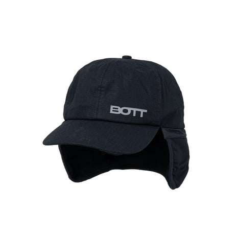 BoTT / V2 LOGO EARFLAP CAP / BLACK