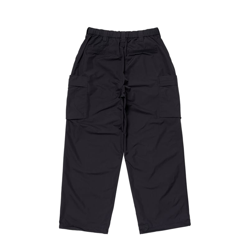 LQQK STUDIO / NYLON CARGO PANTS / BLACK | Sopho