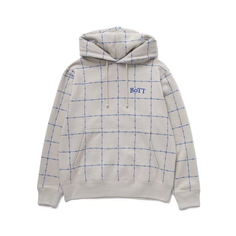 BoTT / BARBWIRE PULLOVER HOODIE / BEIGE