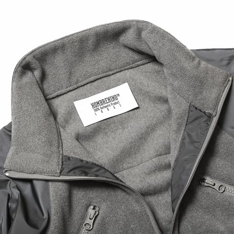 HOMBRE NINO / POLARTEC ZIP JACKET / GRAY