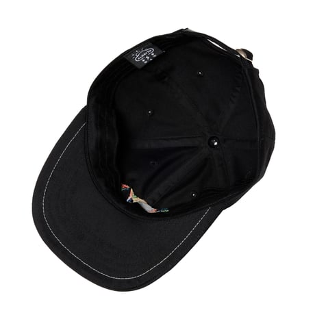 ALWAYTH / EMBROIDERY CAP / BLACK