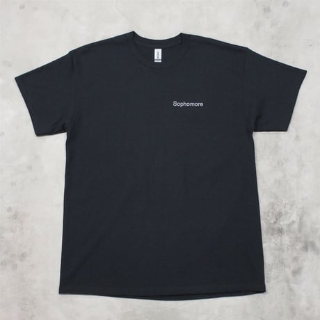 Sophomore / LOGO S/S TEE / BLACK