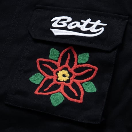 BoTT / COTTON FIELD JACKET / BLACK