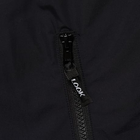 LQQK STUDIO / NYLON TRACK JACKET / BLACK