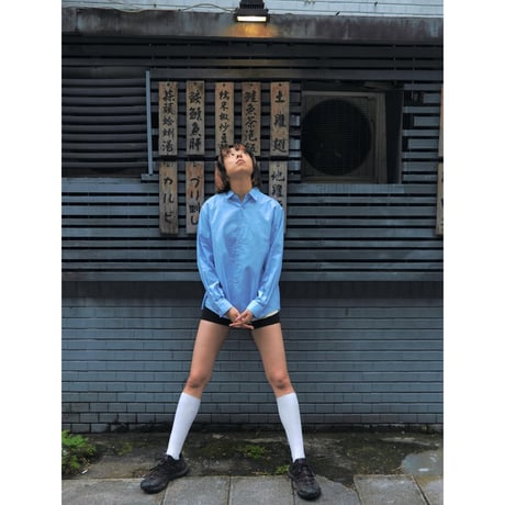 SOL soonerorlater / OUTLINE L/S SHIRT / BLUE