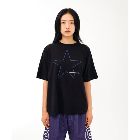 SOL soonerorlater / STAR TEE / BLACK