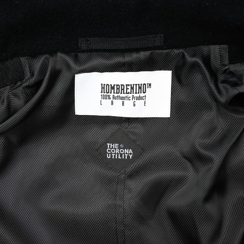 HOMBRE NINO / x CORONA NAVY P-COAT / BLACK | S