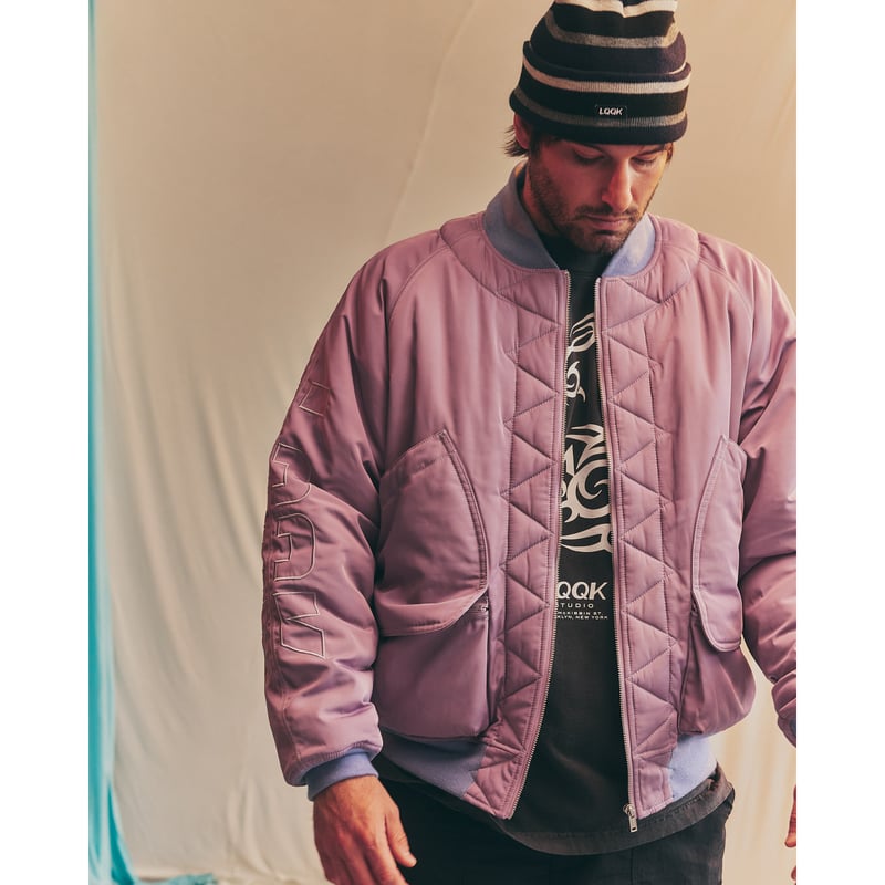 LQQK STUDIO / BEANIE / NAVY | Sophomore