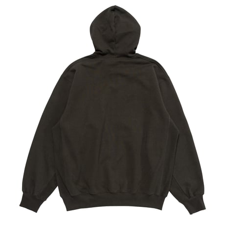 LQQK STUDIO / SWEAT ZIP HOODIE / BLACK