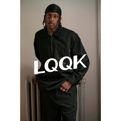LQQK STUDIO / DUCK PANTS / BLACK