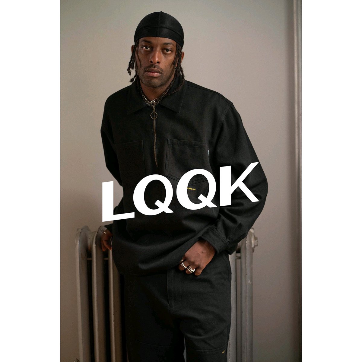d*a様 lqqk studio ズボン LQQK Studio/SWEAT PANTS (BLACK)