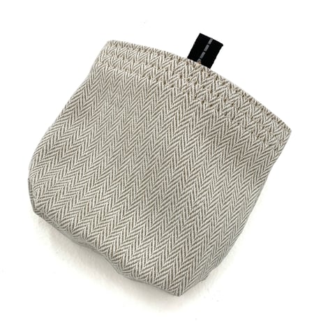 ALWAYTH / [H]ERRINGBONE POUCH MADE BY ZEPTEPI / HERRINGBONE