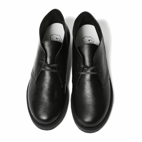 HOMBRE NINO / x DOUBLE FOOT WEAR CHUKKA BOOTS / BLACK