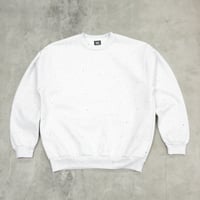 PAJA STUDIO / PRINTED NEP CREWNECK SWEATSHIRTS / ASH GRAY