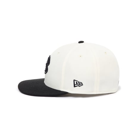 BoTT x NEW ERA / CLASSIC B NEW ERA LP 59FIFTY / CREAM/BLACK