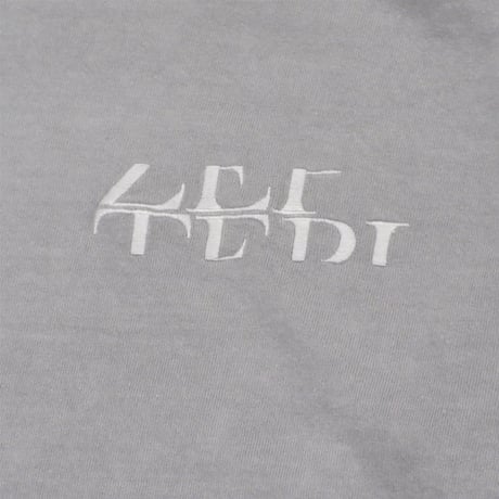 ZEPTEPI & Co. / TRANING L/S TEE GARMENT DYED / CITY GRAY