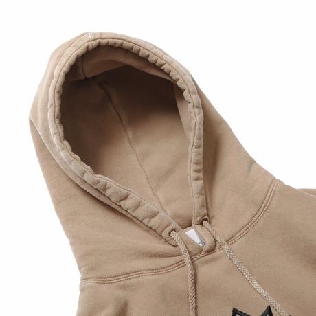 HOMBRE NINO / OVERDYE HOODED PULL OVER / SAND