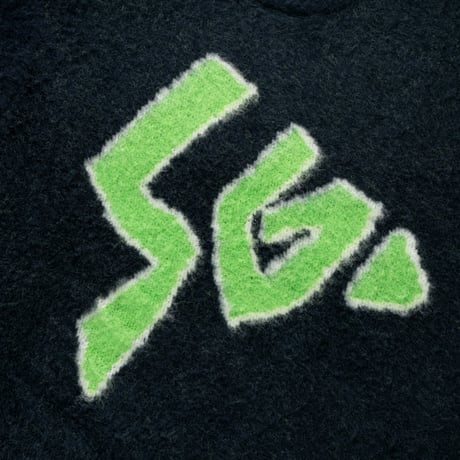SPECIAL GUEST K.K. / SG FLUFFY KNIT / NAVY