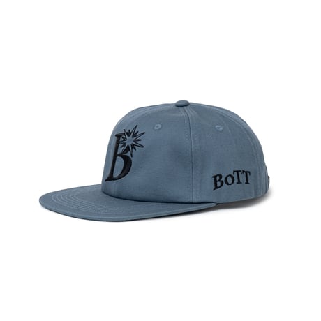 BoTT / B LOGO 6-PANEL CAP / SLATE BLUE