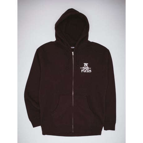 FUCKING AWESOME / SK8 FUCKS ZIP HOODIE / BLACK