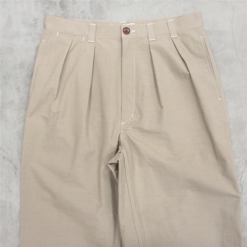 NOROLL / THICK WALK N.WEATHER PANTS / BEIGE | S