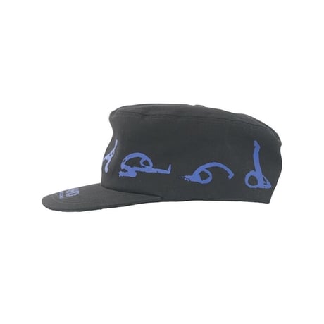 4WD  (4 WORTH DOING) / MEDITATION FLOW PAINTERS HAT / BLACK