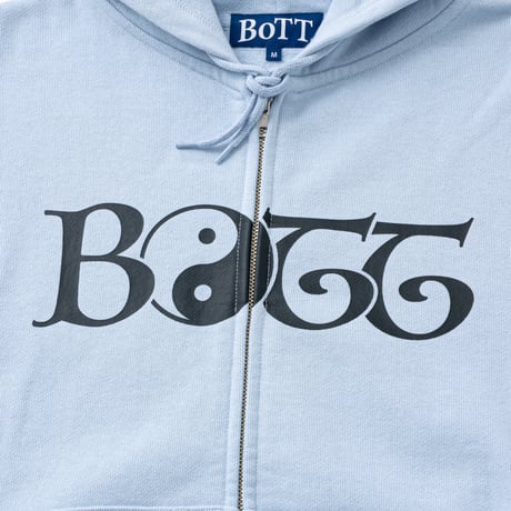 BoTT / 2Y ZIP HOODIE / LIGHT BLUE