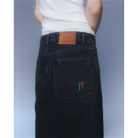 BoTT / LOOSE-FIT JEAN / WASHED BLACK
