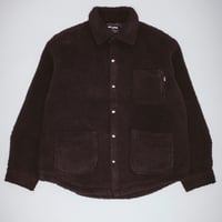 FUCKING AWESOME / PILE FLEECE OVERSHIRT / BLACK