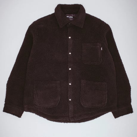 FUCKING AWESOME / PILE FLEECE OVERSHIRT / BLACK