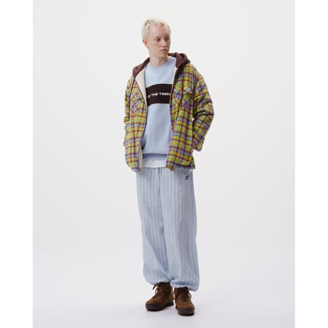 BoTT / HOODED FLANNEL SHIRT / GREEN