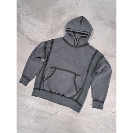 ZEPTEPI & Co. / HOODED SWEAT / THE / SEAMLINE / BLACK