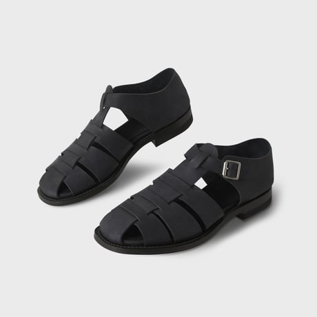 PHIGVEL MAKERS & Co. / GURKHA SANDAL / BLACK