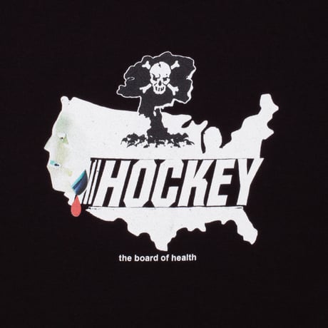 HOCKEY / BOARDS OF HEALTH TEE / BLACK