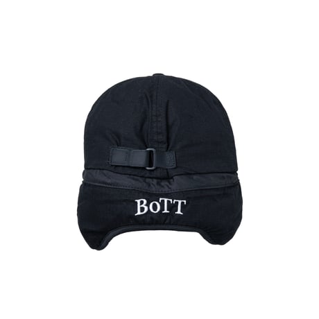 BoTT / V2 LOGO EARFLAP CAP / BLACK