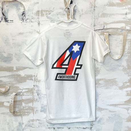 4WD  (4 WORTH DOING) / 4 x 2 TEE / WHITE