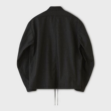 PHIGVEL MAKERS & Co. / W/CA STAND COLLAR JACKET / CHARCOAL