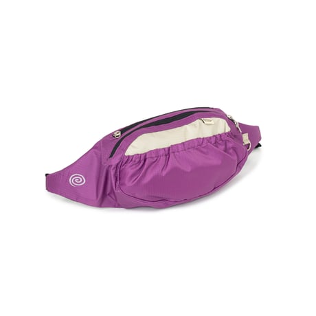 SOL soonerorlater / NYLON TWO-TONE WAIST BAG / PINK